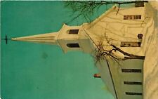 Vintage Postcard- Rumford Point Congregational Church. 1960s picture