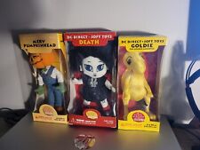 LOT of 3 DC Direct soft toys GOLDIE/DEATH/MERV PUMPKIN ~ Sandman picture