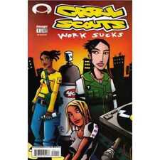 Grrl Scouts Work Sucks #1 in Near Mint condition. Image comics [n| picture