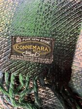 Connemara Rug FOXFORD IRELAND 100% Wool Blanket Gordon Dress Tartan Plaid 55x68 picture