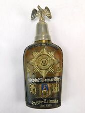 German Germany Antique WW1 Guard Regiment Patriotic Class Flask Kaiser Wilhelm I picture