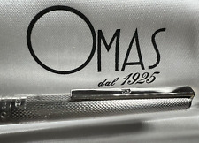 Omas Pen Sphere Silver 925 Solid Guillocchè Renaissance Italian Vintage 70 picture