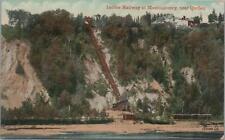 Postcard Incline Railway Montmorency near Quebec Canada  picture