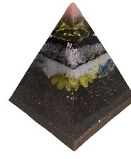 Resin Made Large Pyramid-  7 Inches- 3lb- Meditation- Paperweight picture