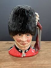 ROYAL DOULTON 'THE GUARDSMAN' D6755 LARGE CHARACTER JUG 1986 - LONDON COLLECTION picture