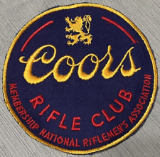 Vintage Coors NRA Rifle Club 6