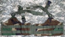USGI 1998 Safariland Woodland SPEAR ELCS H Harness Panel Left & Right New 3_A14 picture