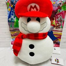 USJ Snowman Mario cushion plush doll Size: 18.5in Super Nintendo World Limited picture
