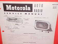 1954 DESOTO FIREDOME CONVERTIBLE POWERMASTER MOTOROLA AM RADIO SERVICE MANUAL 54 picture
