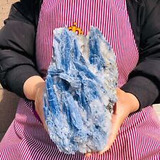 5.5LB Rare Natural beautiful Blue Kyanite With Quartz Crystal Specimen Healing picture