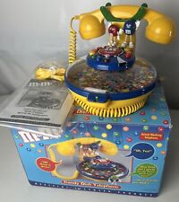 M&M's Vintage Candy Dish Telephone Mars W/ Original Packing M&M’s Tote Bag Incl picture