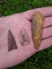 3 Authentic Ancient Arrowheads Native American Arrowhead  pre 1600 N MS Madison  picture