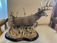 Midwest Giant by The Danbury Mint Nick Bibby Whitetail Deer Sculpture picture