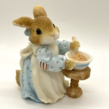 My Blushing Bunnies A Mom Like You is a Blessing Come True 1995 Enesco Figurine picture