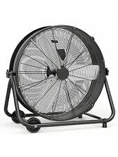 24 Inch Industrial Drum Fan For Garage,Shop,3 Speed Metal Air Circulator Fan picture
