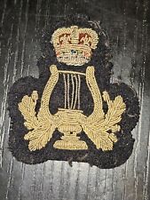 WWI WWII British Canada Italy Fascist Royal Navy Cap Bullion Patch L@@K i picture