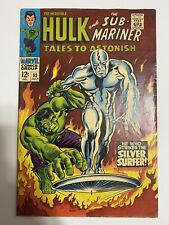 Tales To Astonish #93 FN+ 6.5 Silver Surfer Vs Incredible Hulk Marvel 1967 picture
