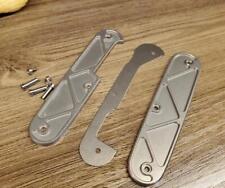 New DIY Titanium Alloy Handle Scales for 91MM Victorinox Swiss Army Knife picture