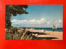 1950s Vintage POINT PELEE PARK BEACH LEAMINGTON Postcard~ONTARIO CANADA picture