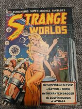 Strange Worlds #4 CLASSIC WALLY WOOD COVER Avon KEY Classic Cover Golden Age picture