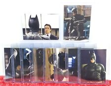 2008 PGM The Dark Knight Sticker Trading Card Lot (10) Christian Bale Batman  picture