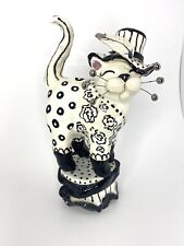 Extremely Rare Amy Lacombe Paris High Fashion Runway Custom Cat Vintage Estate picture