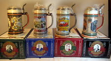 ANHEUSER BUSCH FOUNDERS SERIES ADOLPHUS BUSCH JR SR III STEINS IN BOX FULL SET picture
