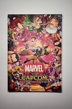 Marvel vs Capcom Official Complete Works Video Game Book 2012 VHTF Book picture
