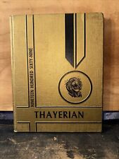 Thayer High School Winchester New Hampshire yearbook 1969 picture