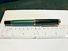 Pelikan Souveran M600M Fountain Pen Green & Black Medium Nib picture