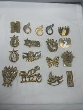 Vintage Jewish Judaica 17 Jewelry Lot Chaim Gross Reisinger Avrum Ashery ..More picture
