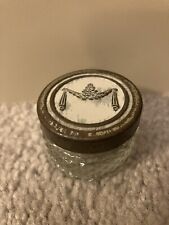 Vintage Avon Glass Sauchet Jar, .66 oz., Hard to Find picture