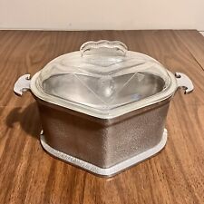 Guardian Service Hammered Aluminum Triangular Roaster Dutch Oven w/Lid Vintage picture