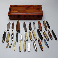 Vintage Pocket Knife Lot , Mixed Brands Bundle picture