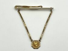Vintage Nevada Bell Telephone Bell System Phone Tie Clip 1/10 10k GF Charm picture