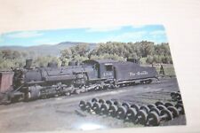 1972 Vanishing Vistas Photo Card D&RGW Rio Grande Steam Locomotive #488 picture