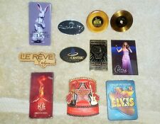 Lot x11 Assorted Las Vegas Show & Attraction Magnets Cirque Du Soleil Le Reve KA picture