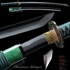 Japanese Sword Honsanmai Kobuse Jihada Forged SandwichSteel Hamon Blade #3080 picture