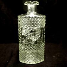 1978 Anchor Hocking Vice President Retirement Clear Glass Liquor Bottle Decanter picture