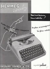 1955 Hermes Antique Typewriter Advertising Magazine picture