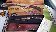 1981 DESERT PRINCE CASE XX KNIFE (398) W/BOX, SHEATH, PAPERWORK/ COMPLETE/UNUSED picture