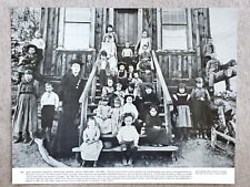 11x14 Photo ~ MISS BLANCHE LAMONT'S ONE-ROOM SCHOOLHOUSE ~ HELCA, MONTANA (1893) picture