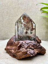 A++  Natural Coloured Ghost Crystal Quartz mineral specimen reiki healing +S picture