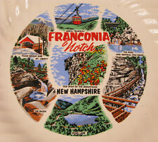 VINTAGE OLD MAN OF THE MOUNTAIN FRANCONIA NOTCH NE NEW HAMPSHIRE COLLECTOR PLATE picture