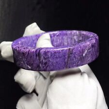 Natural Purple Charoite Gemstone  Bangle 5A Inner Diameter 51mm picture
