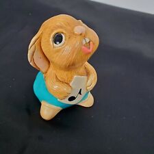 VINTAGE PENDELFIN RABBIT Rolly Hand Painted Made in England Easter GUC picture