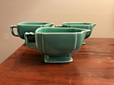 Vintage Homer Laughlin Riviera Creamer Green 1930 's picture