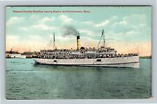 Boston MA-Massachusetts, Steamer Dorothy On The Water, Vintage Postcard picture