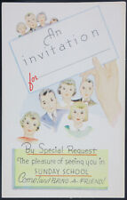 “An Invitation for__, By Special Request” Note in Hand - No. 222 M.P.C. USA picture