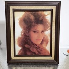 Vintage 80s Picture Frame With Photo picture